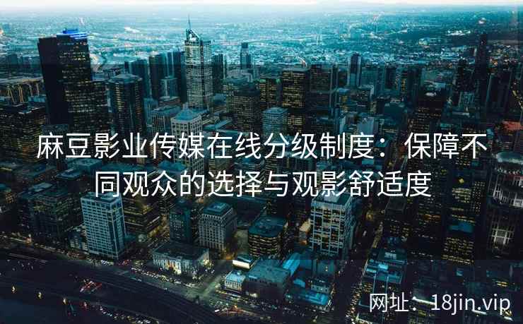 麻豆影业传媒在线分级制度：保障不同观众的选择与观影舒适度