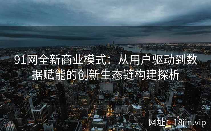 91网全新商业模式：从用户驱动到数据赋能的创新生态链构建探析