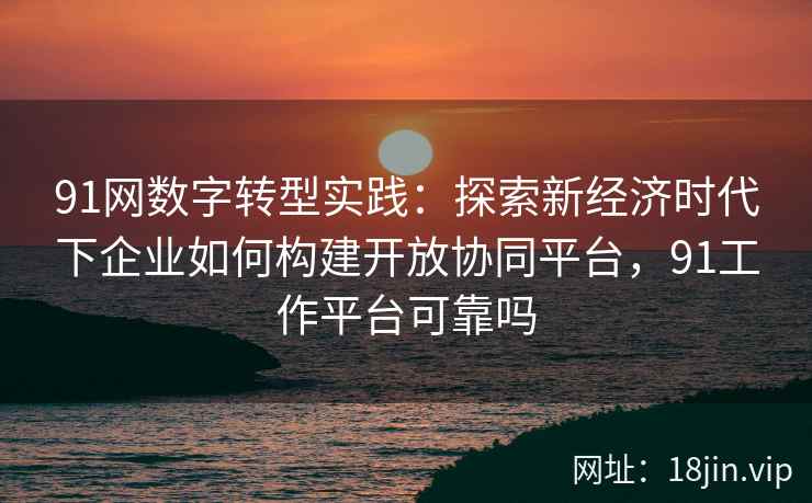 91网数字转型实践：探索新经济时代下企业如何构建开放协同平台，91工作平台可靠吗