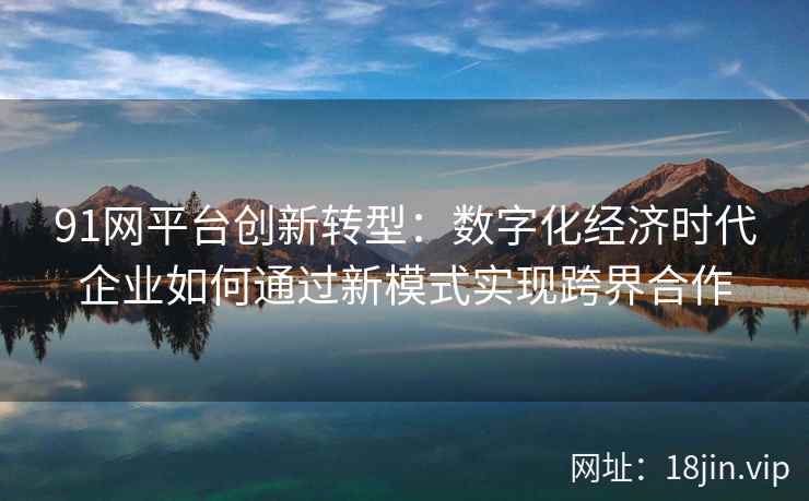 91网平台创新转型：数字化经济时代企业如何通过新模式实现跨界合作